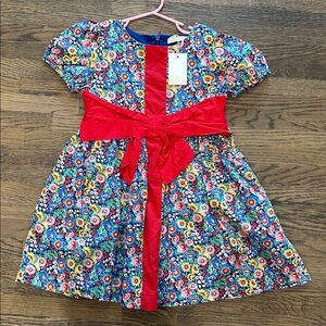 Boden NWT Red Bow Dress